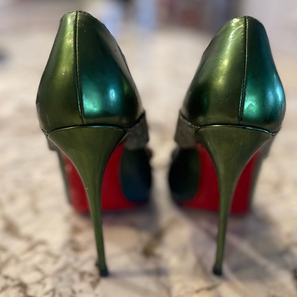 Ombré Green Blue Loubs - Picture 3 of 6